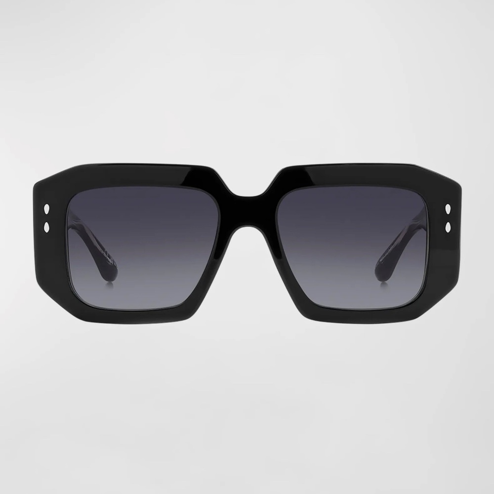 NEW Isabel Marant Gradient Acetate Square Sunglasses